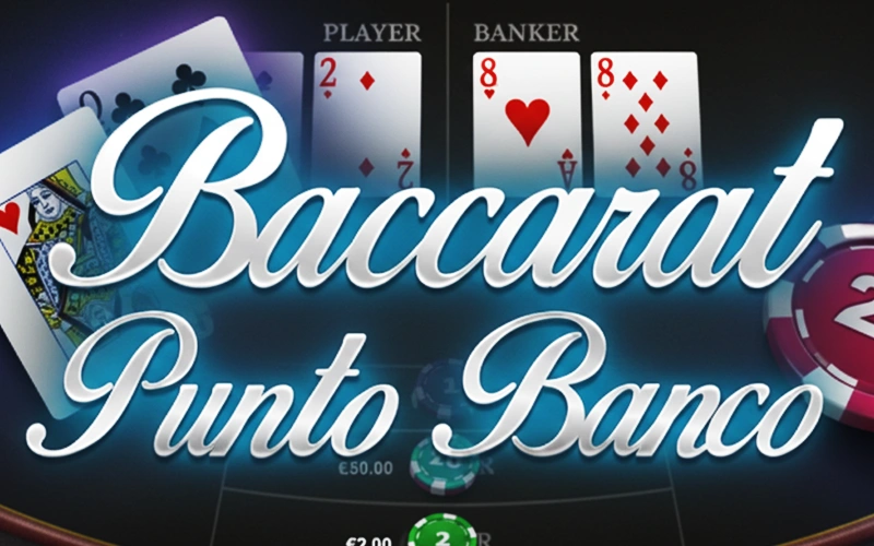 Aposte no ponto ou na banca e ganhe no Baccarat Punto Banco do MC Games.