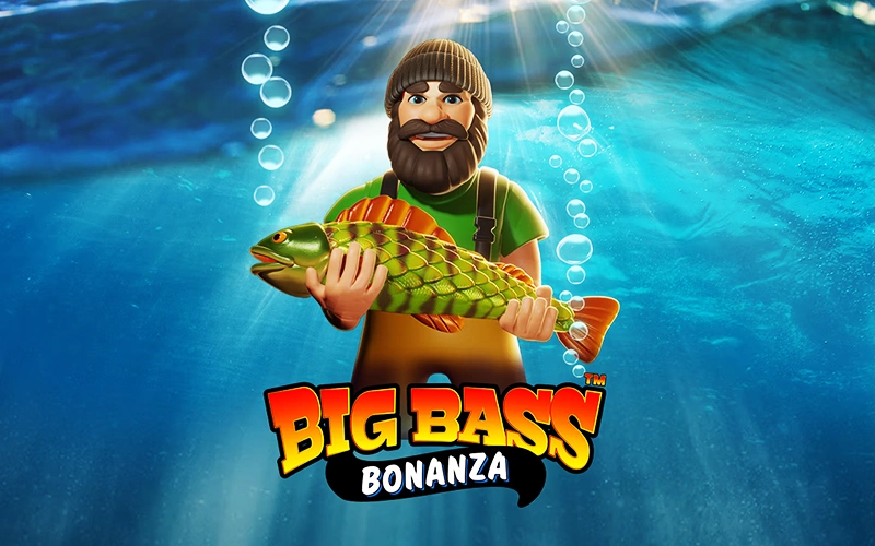 Vá à pesca e encontre tesouros no slot Big Bass Bonanza no MC Games.