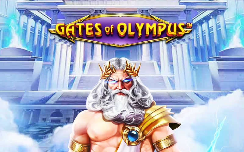 Ascenda ao Olimpo e conquiste grandes vitórias no slot Gates of Olympus no MC Games.
