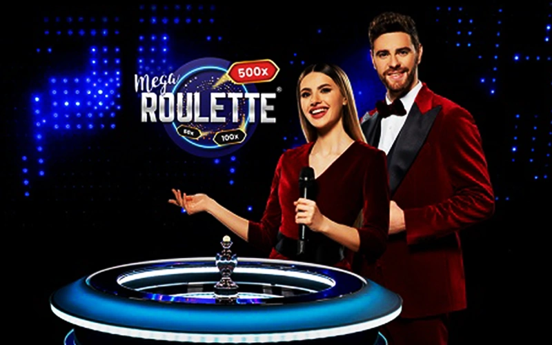 Busque multiplicadores gigantes e ganhe na Mega Roleta do MC Games.