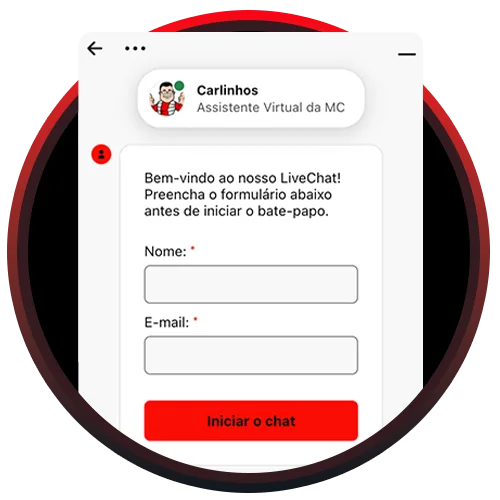 Conte com suporte em português 24/7 e tire todas as suas dúvidas no MC Games.
