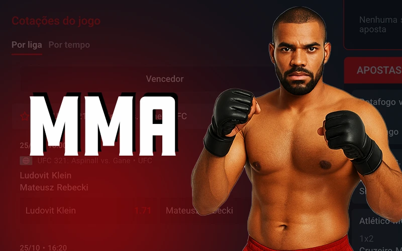 Lute por prêmios e faça suas apostas de MMA no MC Games.