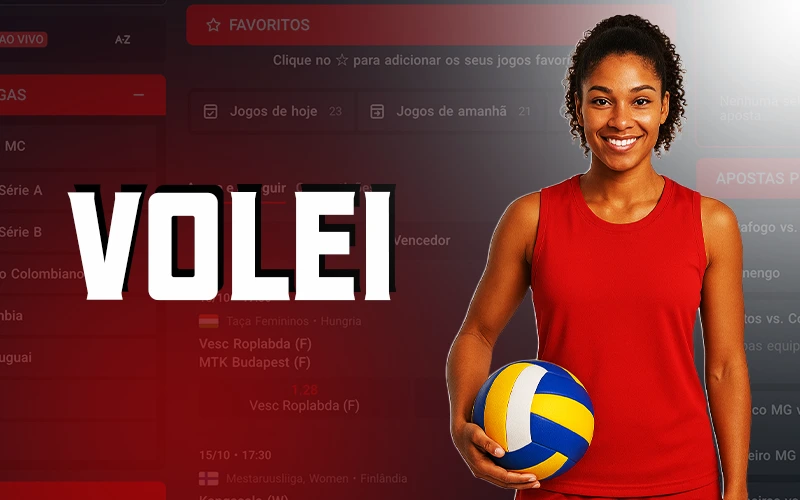 Aposte no vôlei e saque grandes lucros com as odds do MC Games.