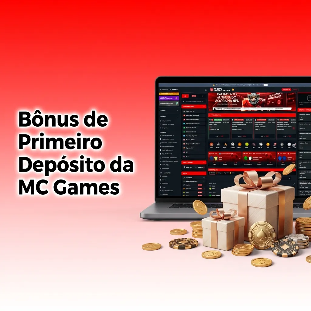 MC Games 100% first deposit bonus up to R$1,000 for casino and sports betting with 30x rollover requirement
