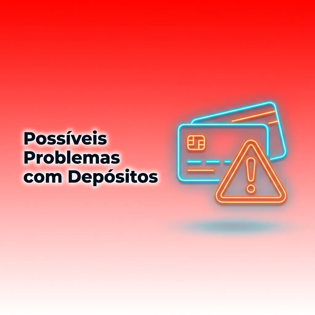 Troubleshooting guide showing common deposit problems and solutions including payment errors, balance issues, and account restrictions